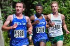 Wheaton MXC vs Babson  Wheaton College Men’s Cross Country vs Babson College. - Photo By: KEITH NORDSTROM : Wheaton, XC